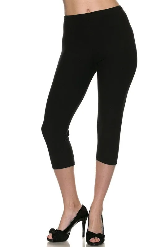 Black Capri Leggings