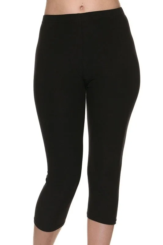 Black Capri Leggings