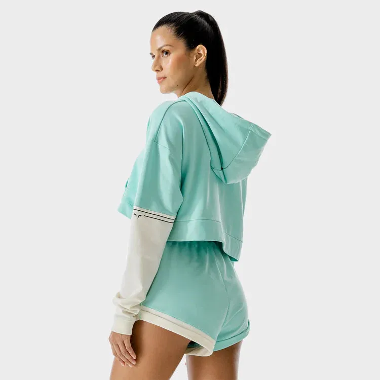 SQUATWOLF Women LAB360 Crop Hoodie