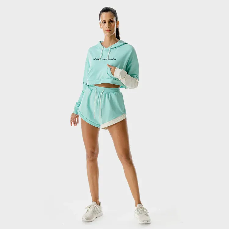 SQUATWOLF Women LAB360 Crop Hoodie