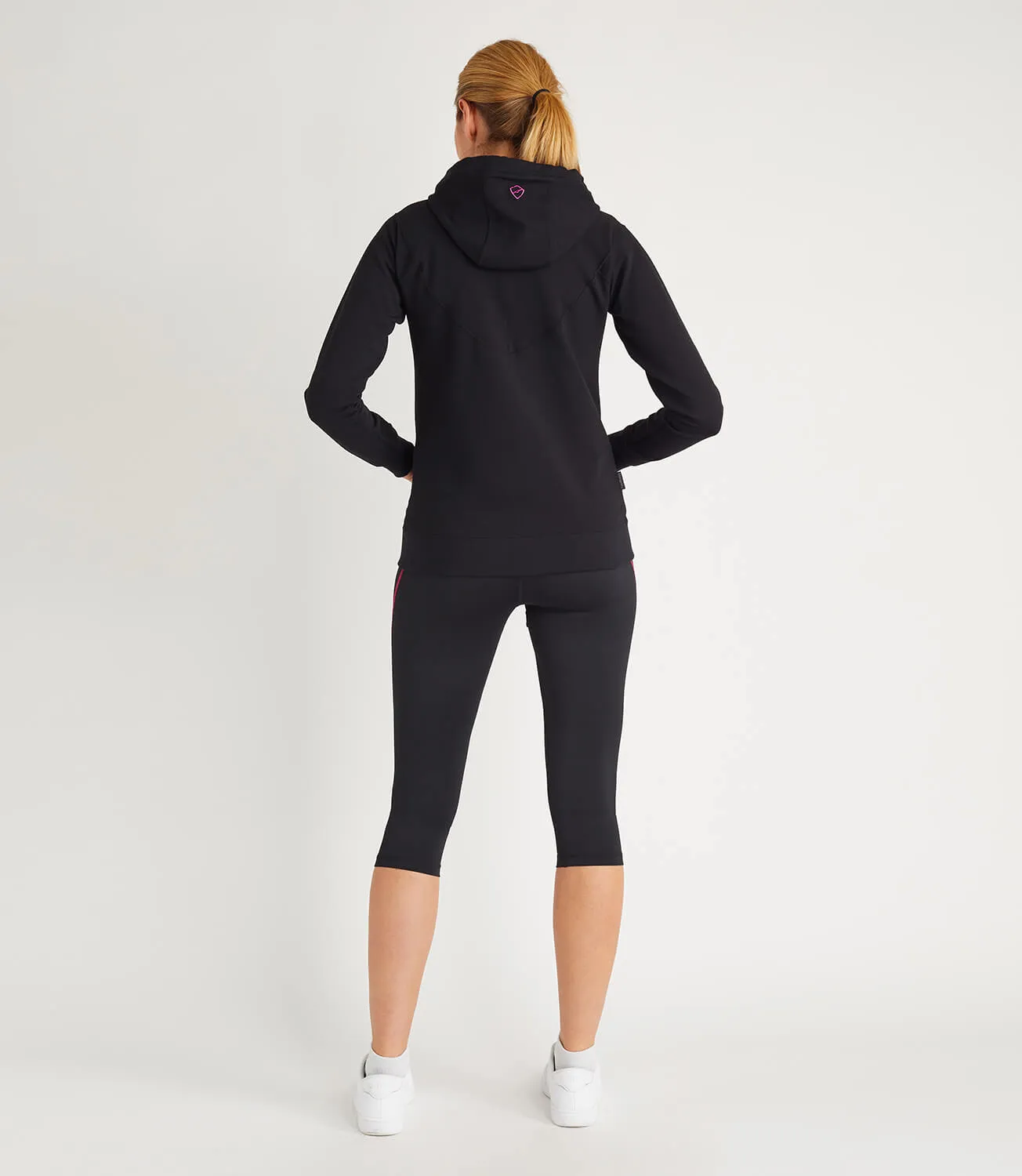Tour Cotton Hoodie Women's - Black