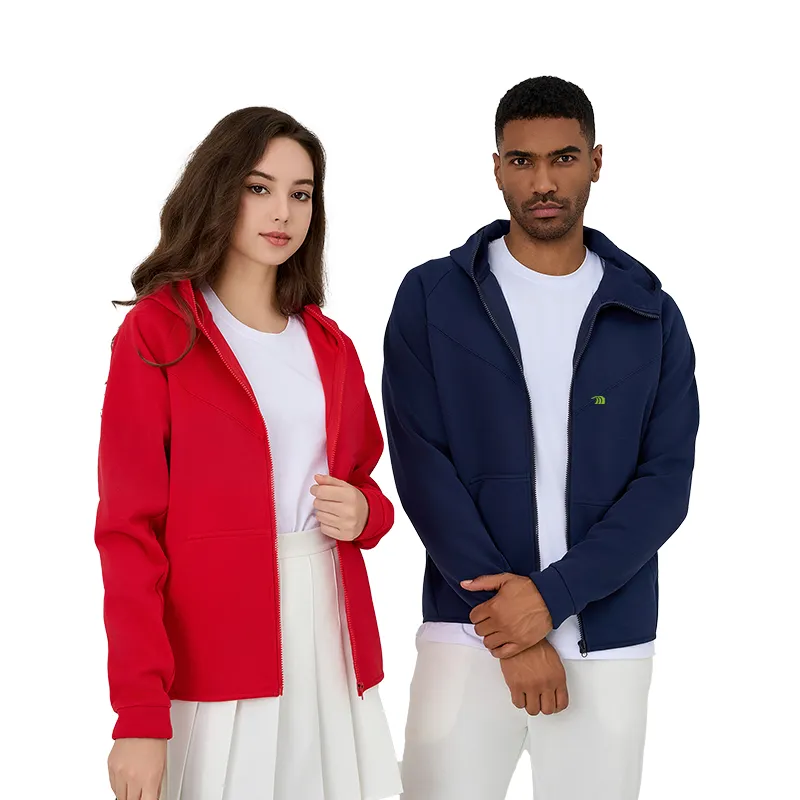 Unisex Sports Zip-up Hoodie
